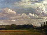 View Towards The Rectory by John Constable